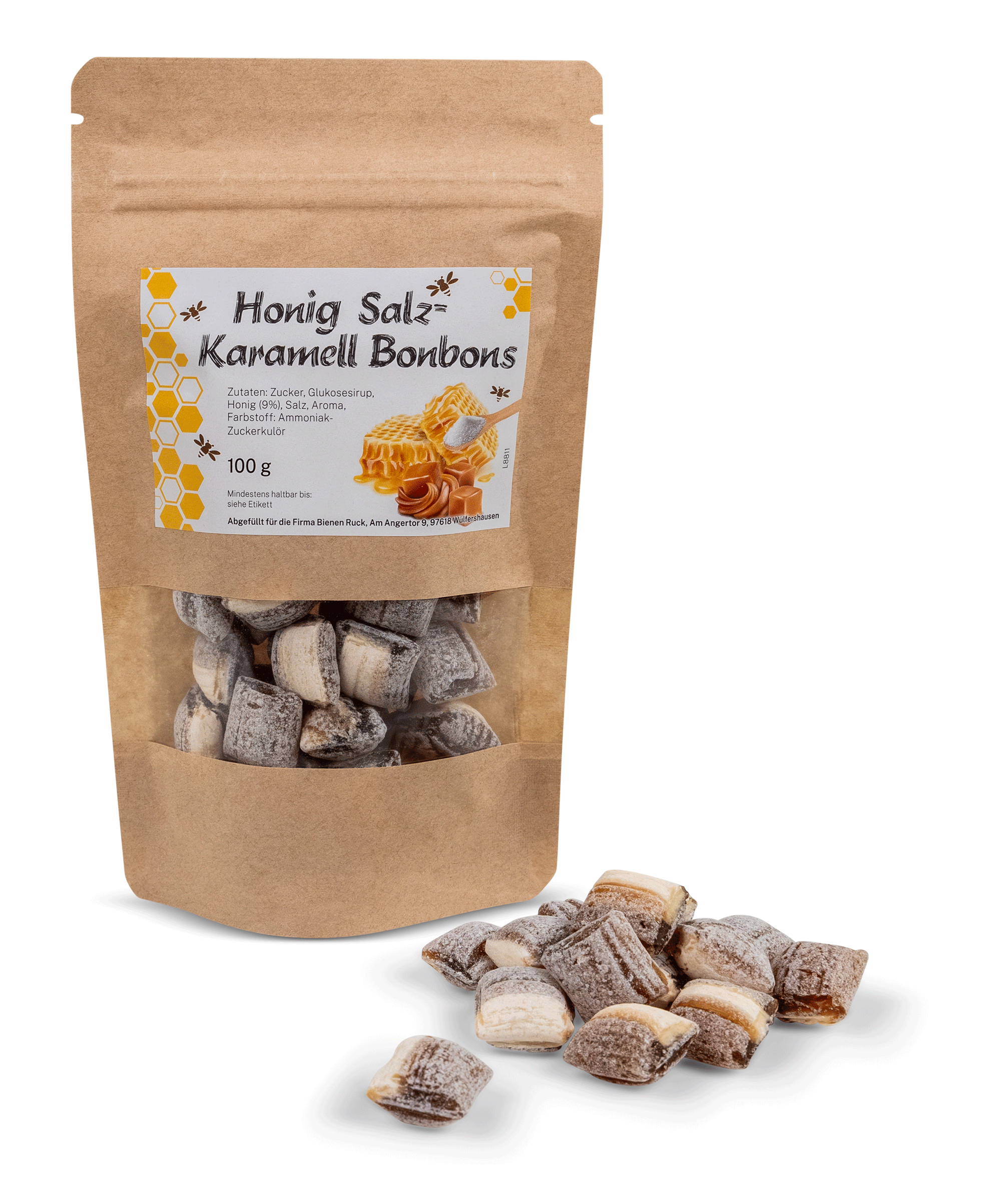 Honig Salz-Karamell Bonbons