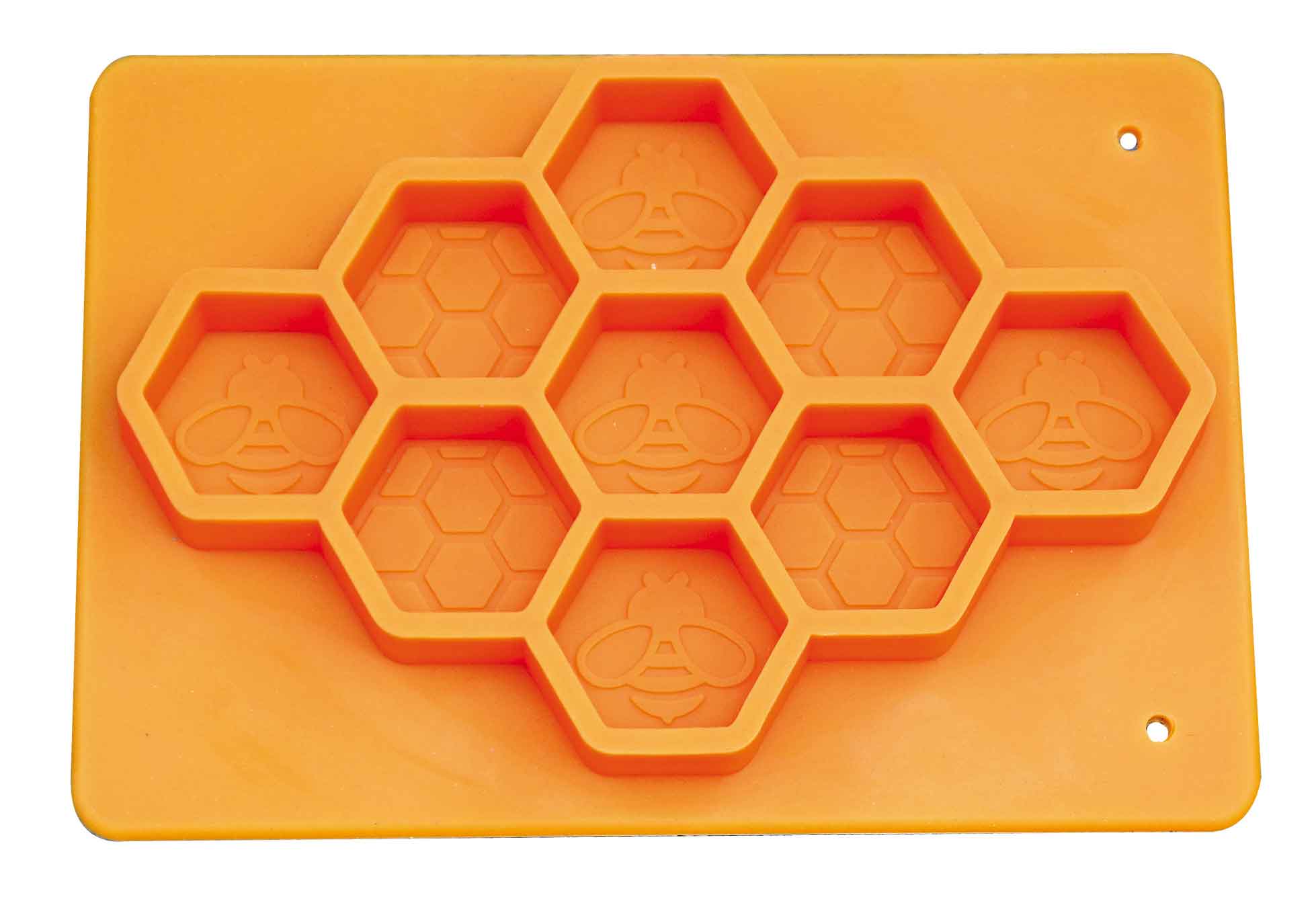 Gießform Sechseck 9er