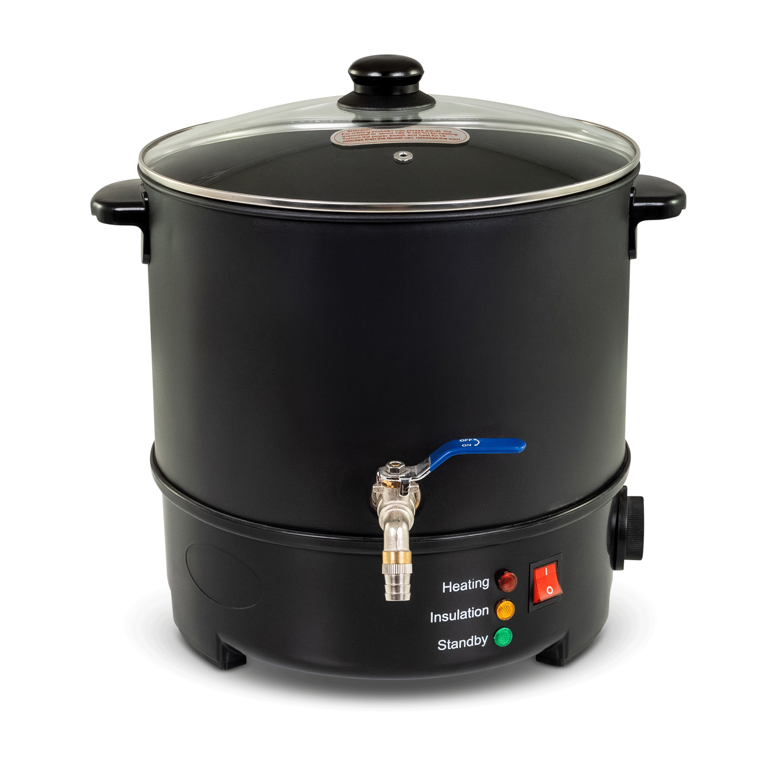 RuBee® Wachsschmelztopf schwarz