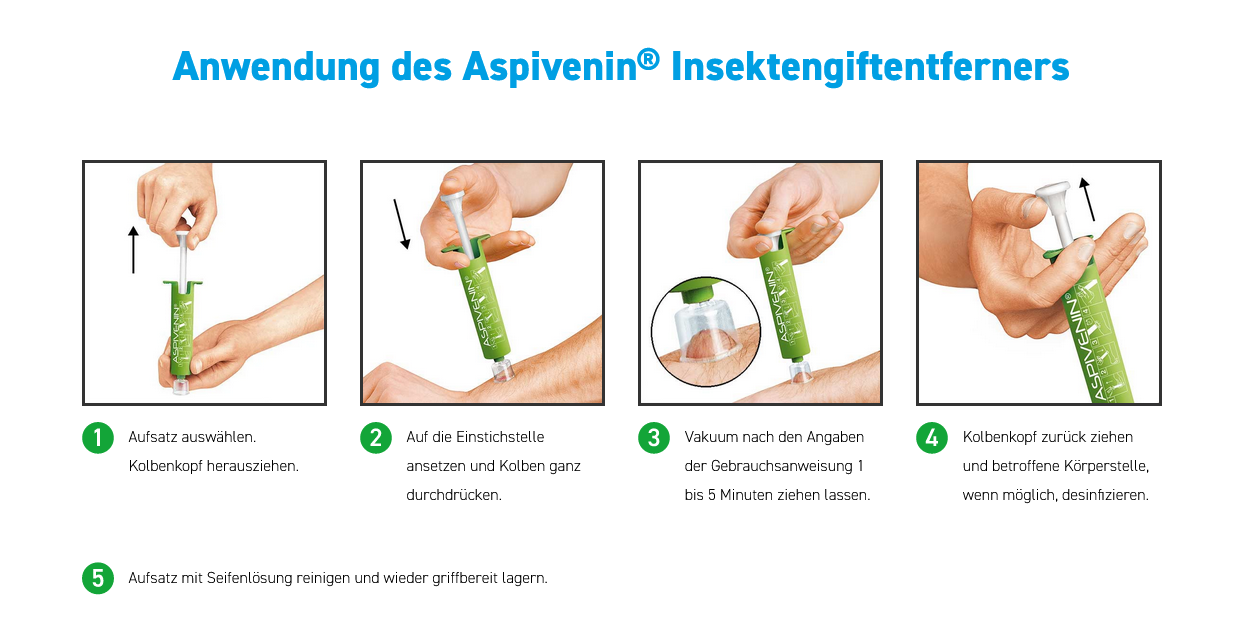 Insektengiftentferner Aspivenin