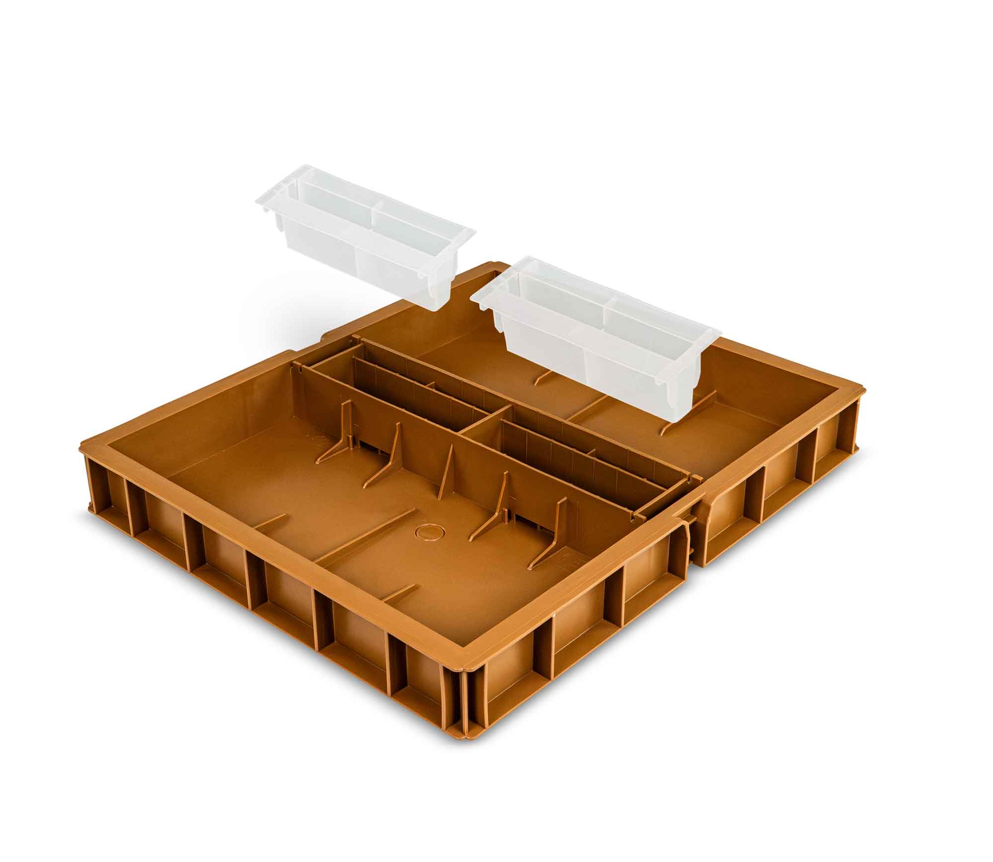 Kunststoff Futterzarge braun