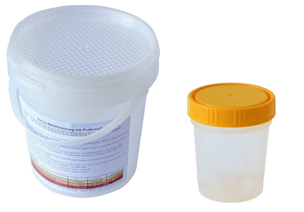 Varroa Schüttelbecher