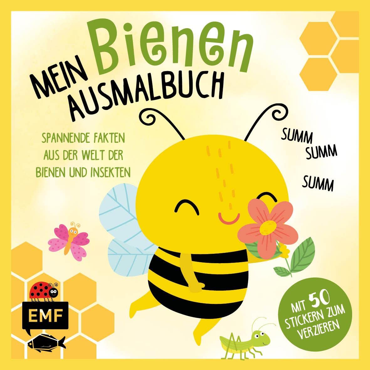 Mein Bienen Ausmalbuch
