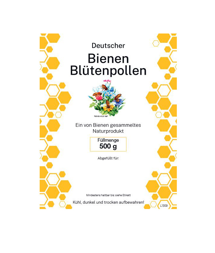 Etiketten Blütenpollen