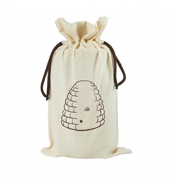 HOBBEE® Honigglasbeutel NATUR "Bienenkorb"