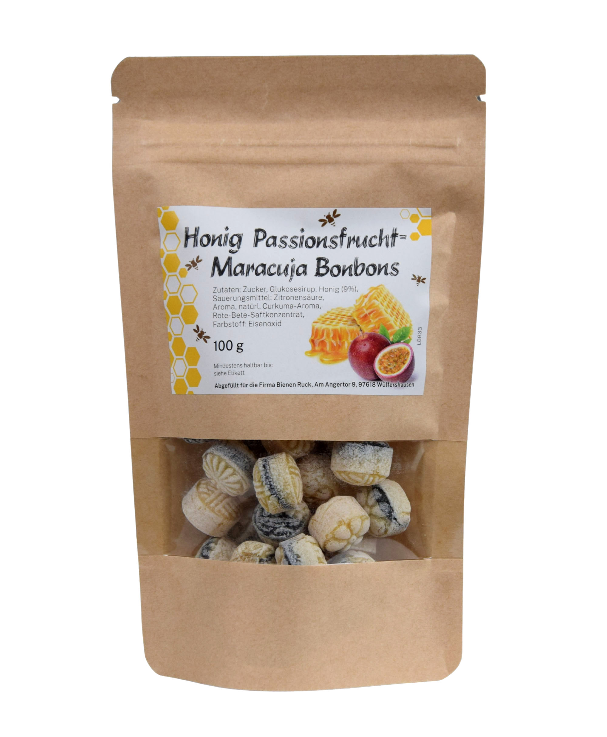 Honig Passionsfrucht Maracuja Bonbons