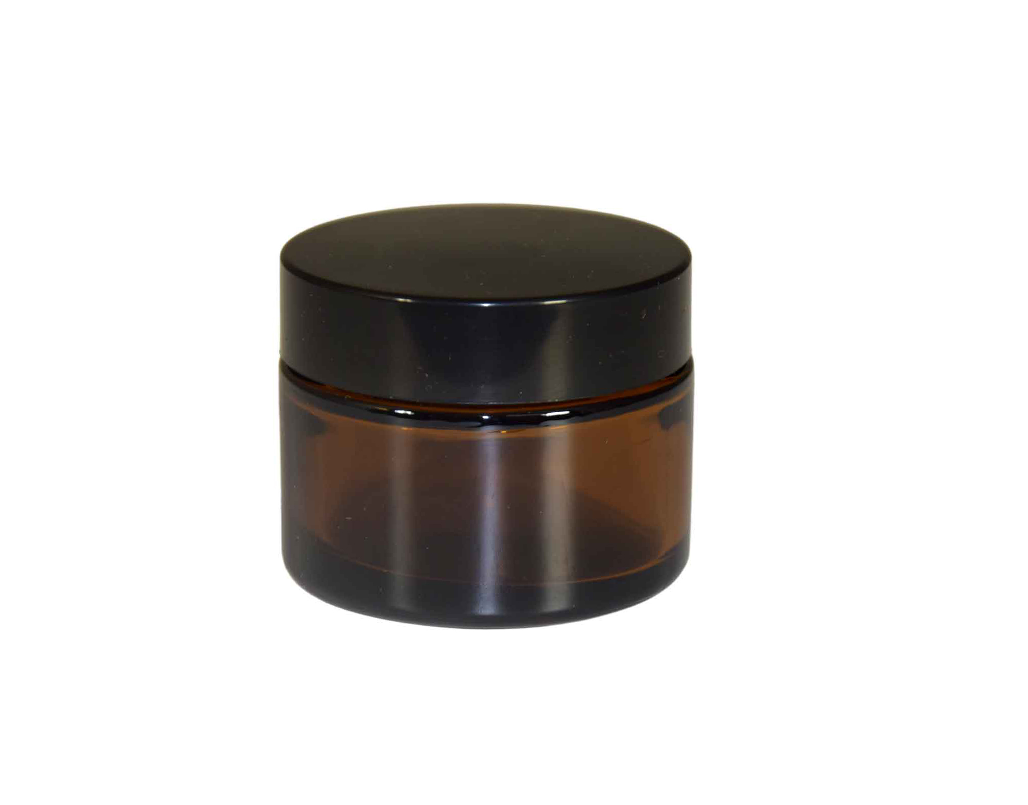 Cremetiegel Braunglas 50 ml