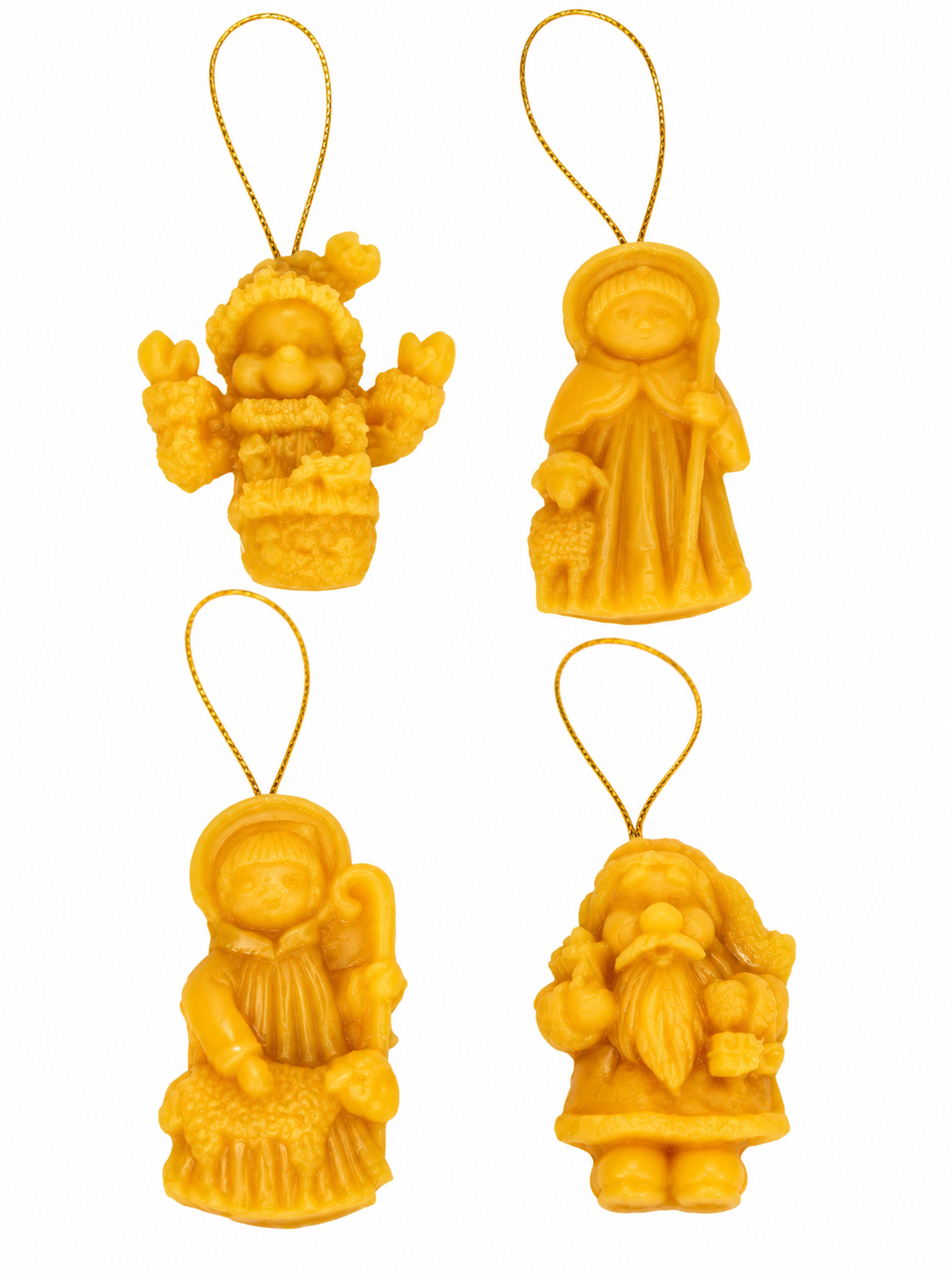 Gießform Baumschmuck 4-er Set