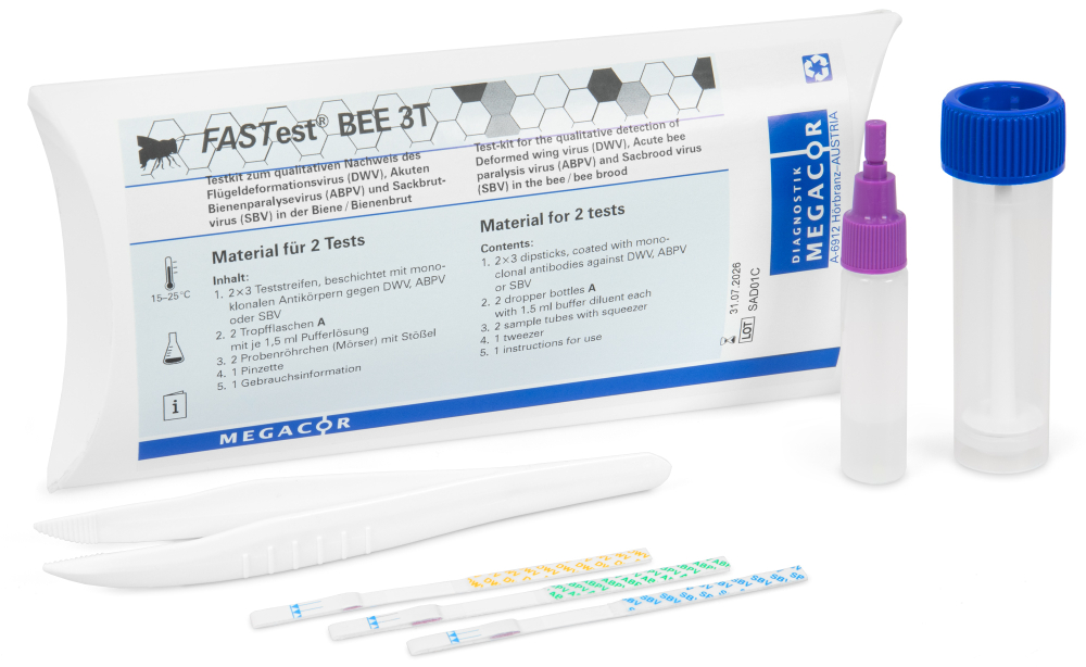 FASTest® BEE 3T Viren Schnelltest