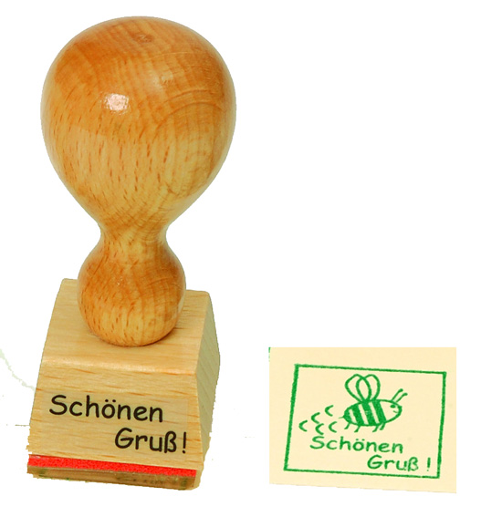 Stempel "Schönen Gruß"