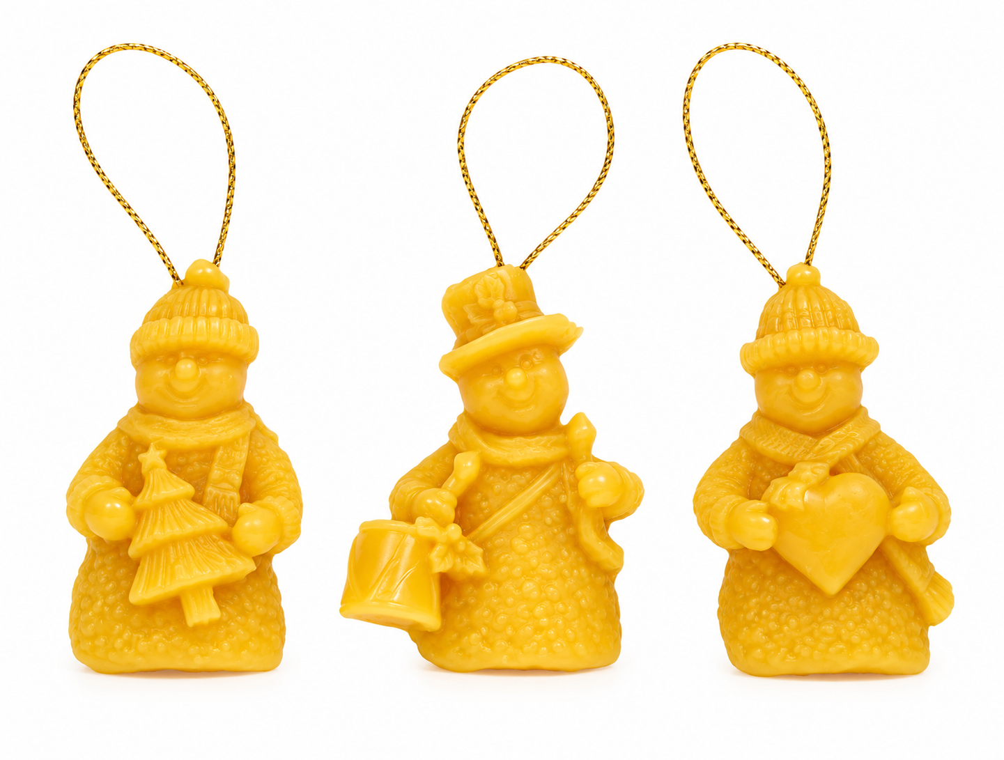 Gießform Baumanhänger, 3-er Set