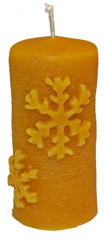 Gießform Zylinder mit Schnee