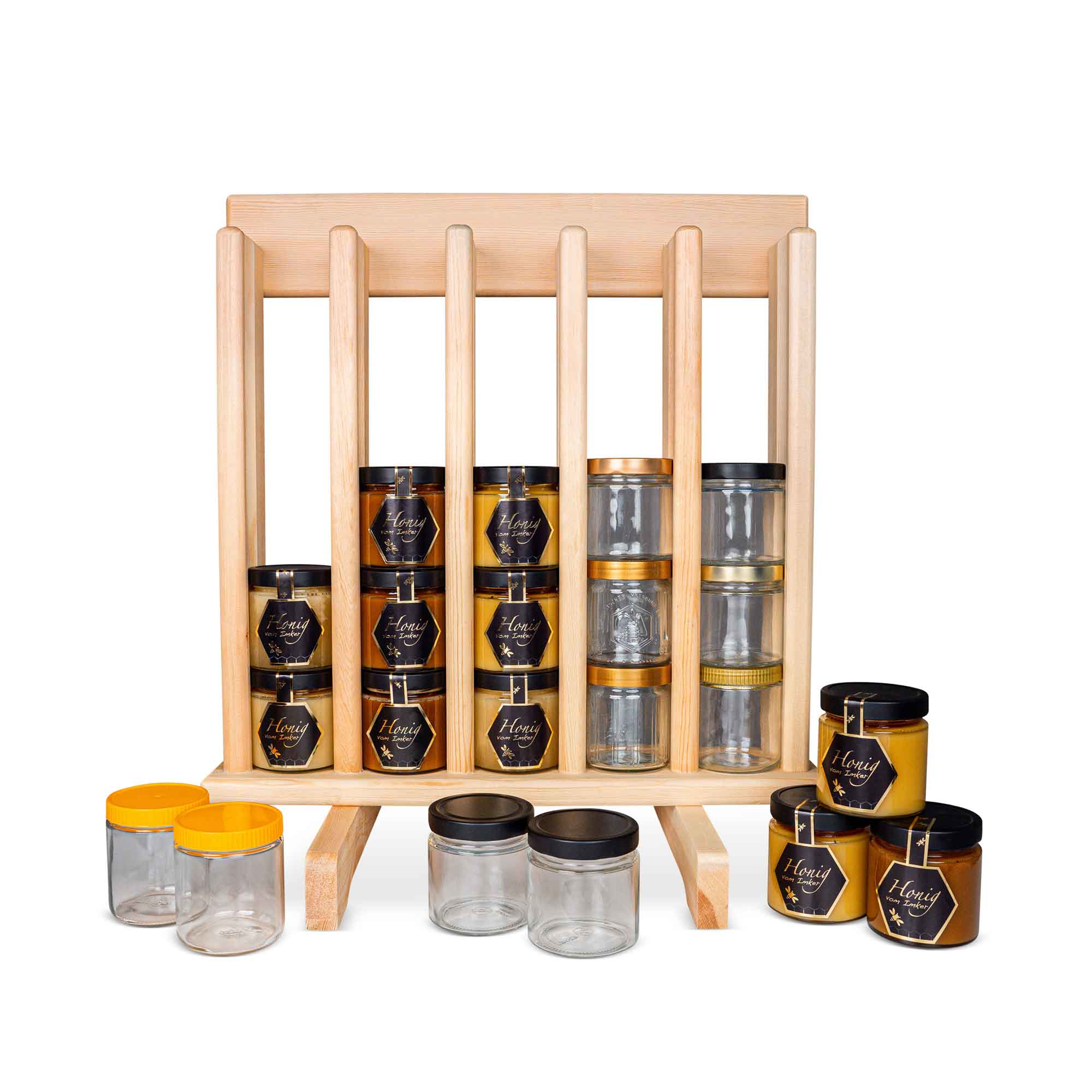 Verkaufsständer für Gläser