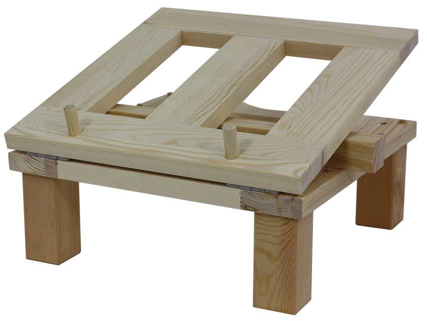 Abfüllknecht aus Holz