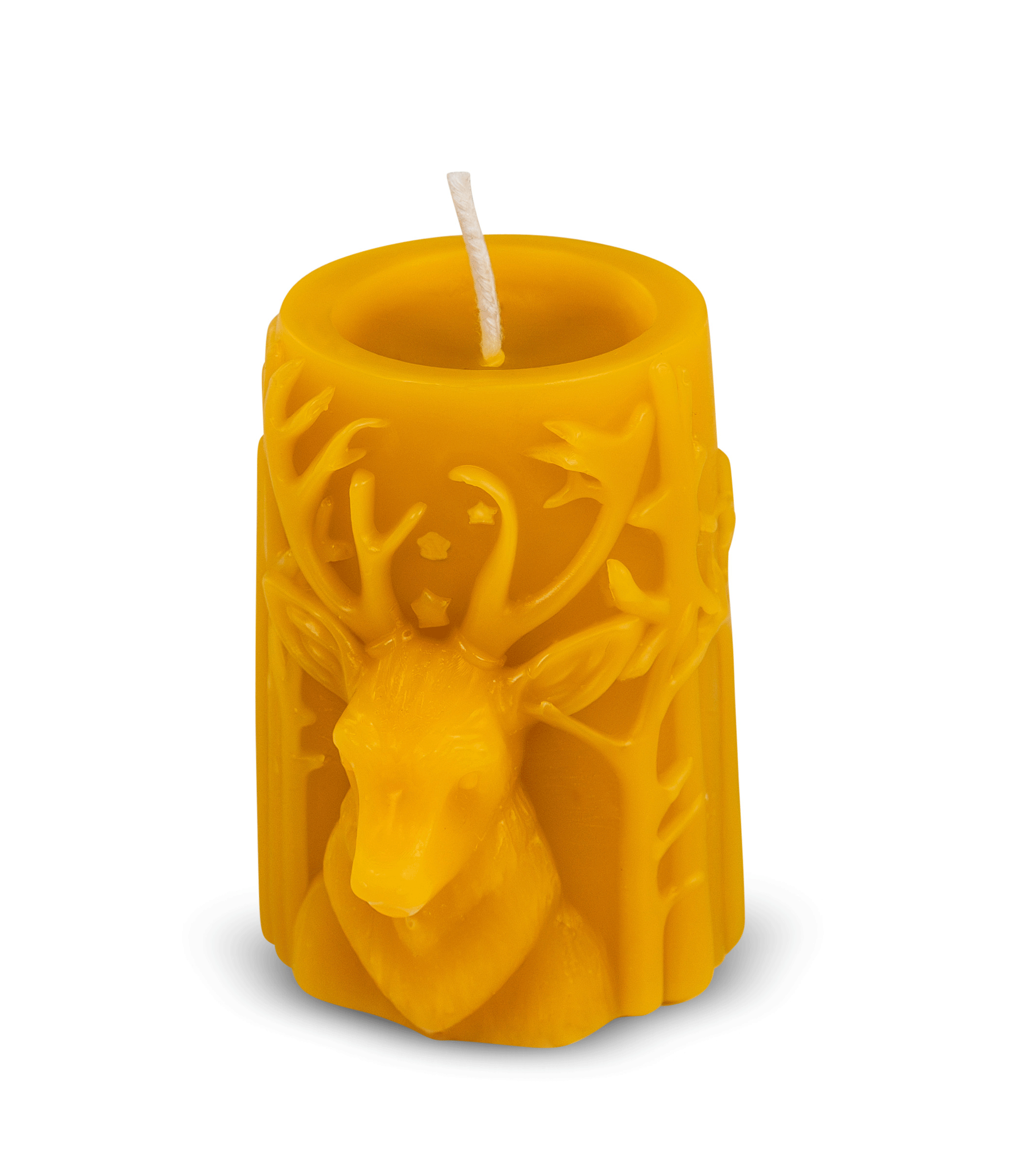 Gießform "Weihnachtsstumpen Rentier"