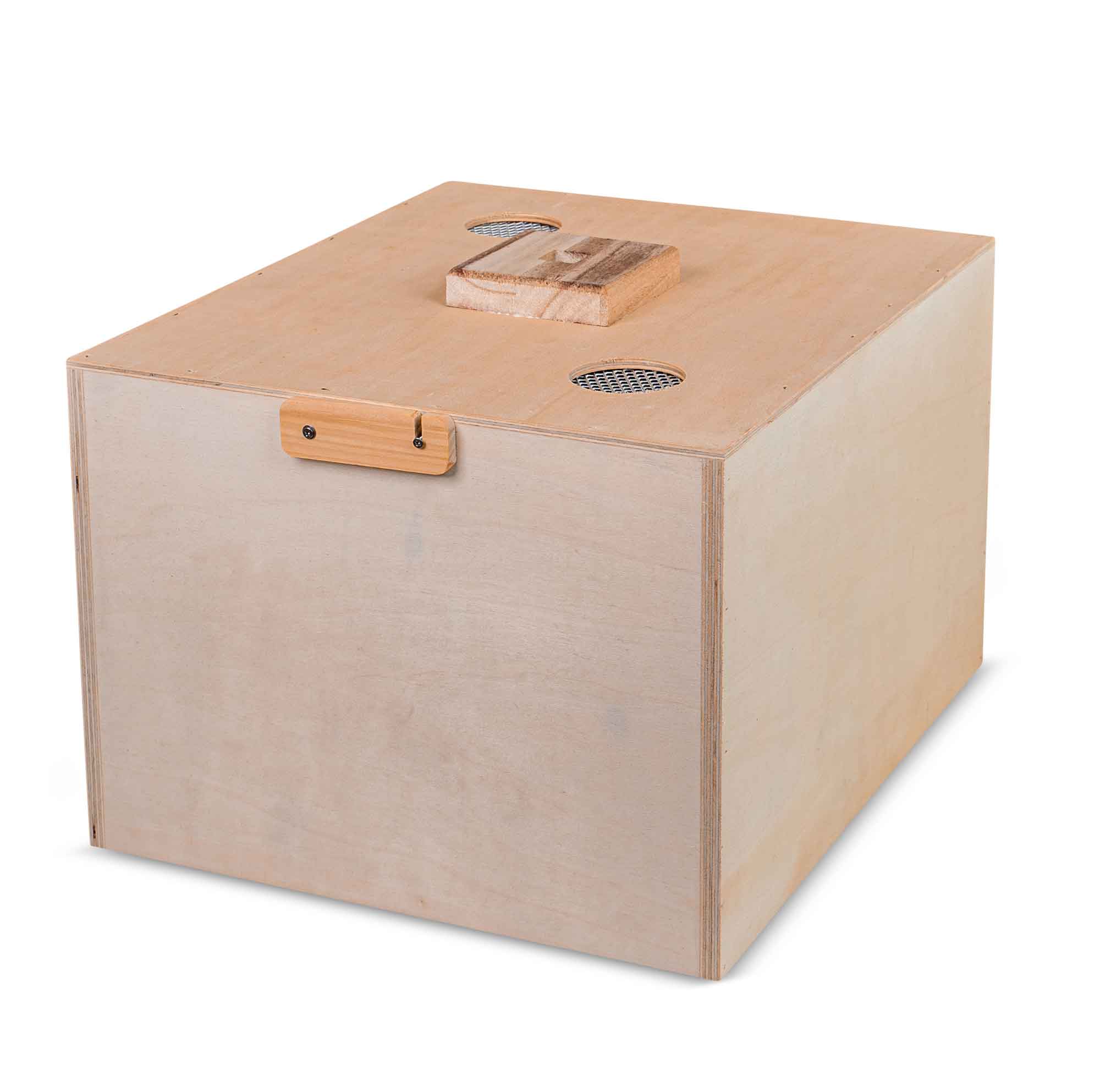 Schwarmsieb- und Einfangkasten