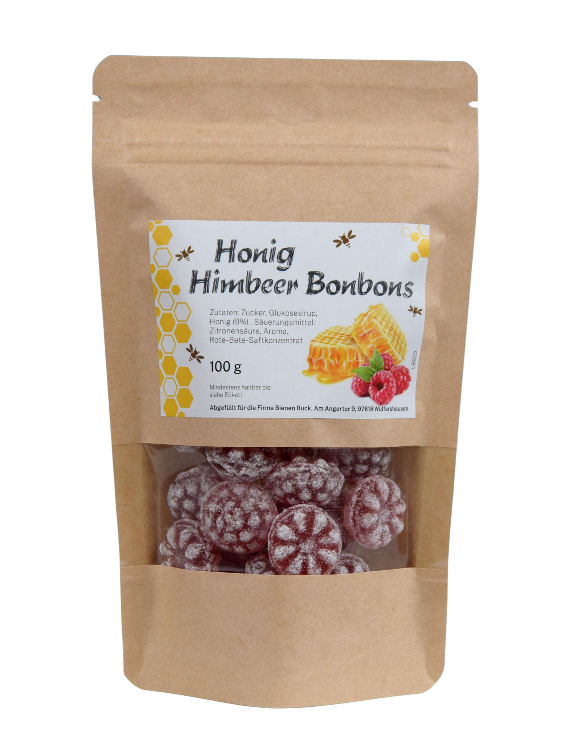 Honig Himbeer Bonbons