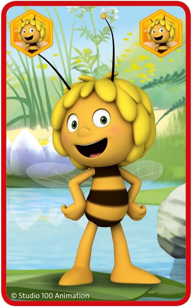 Biene Maja Kartenspiel "schwarze Thekla"