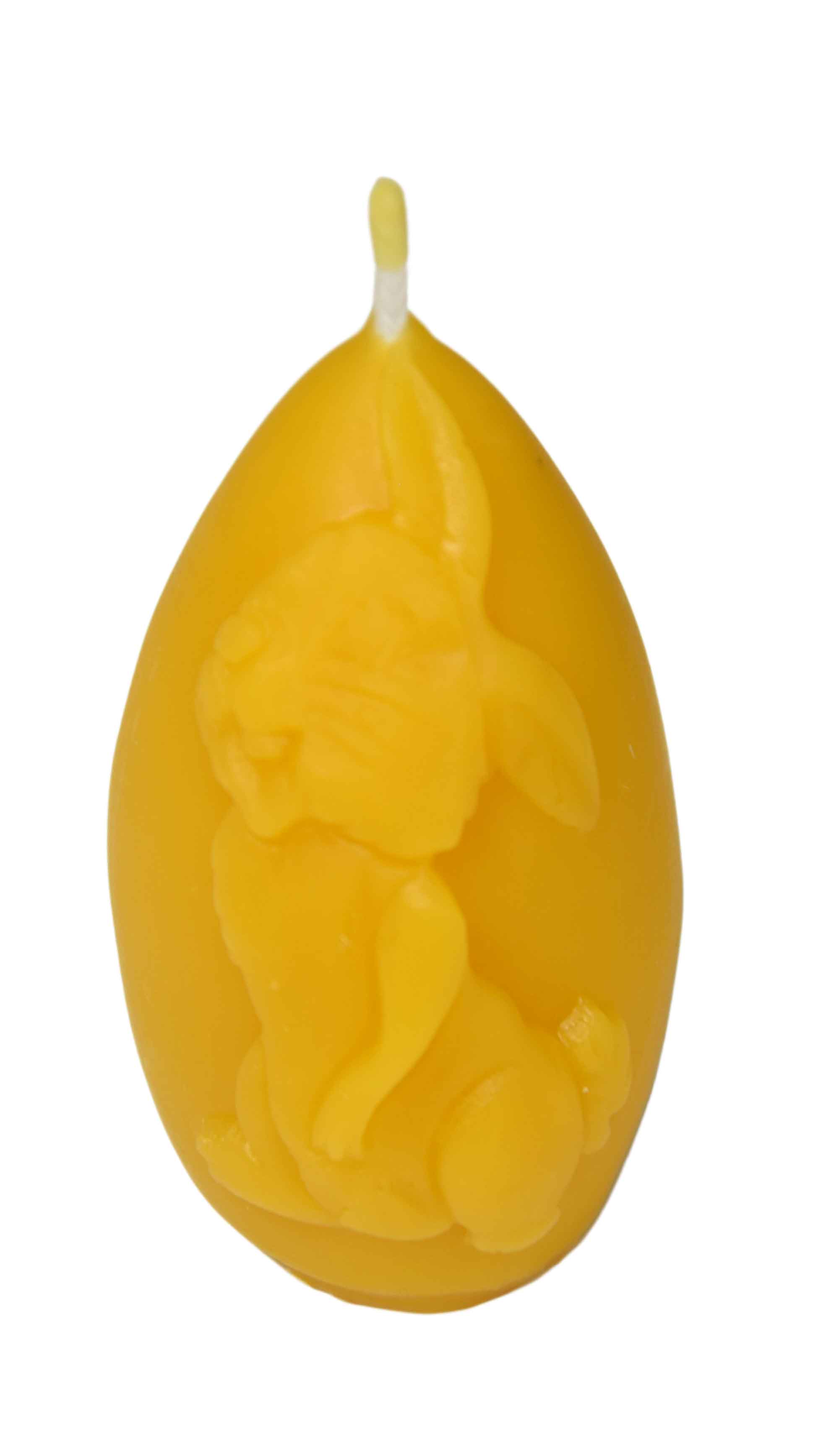 Gießform Eierkerze mit Hase