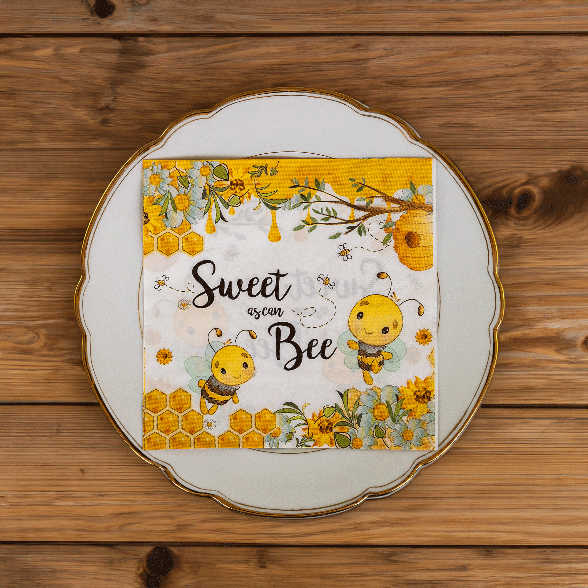 Servietten "Sweet Bee"