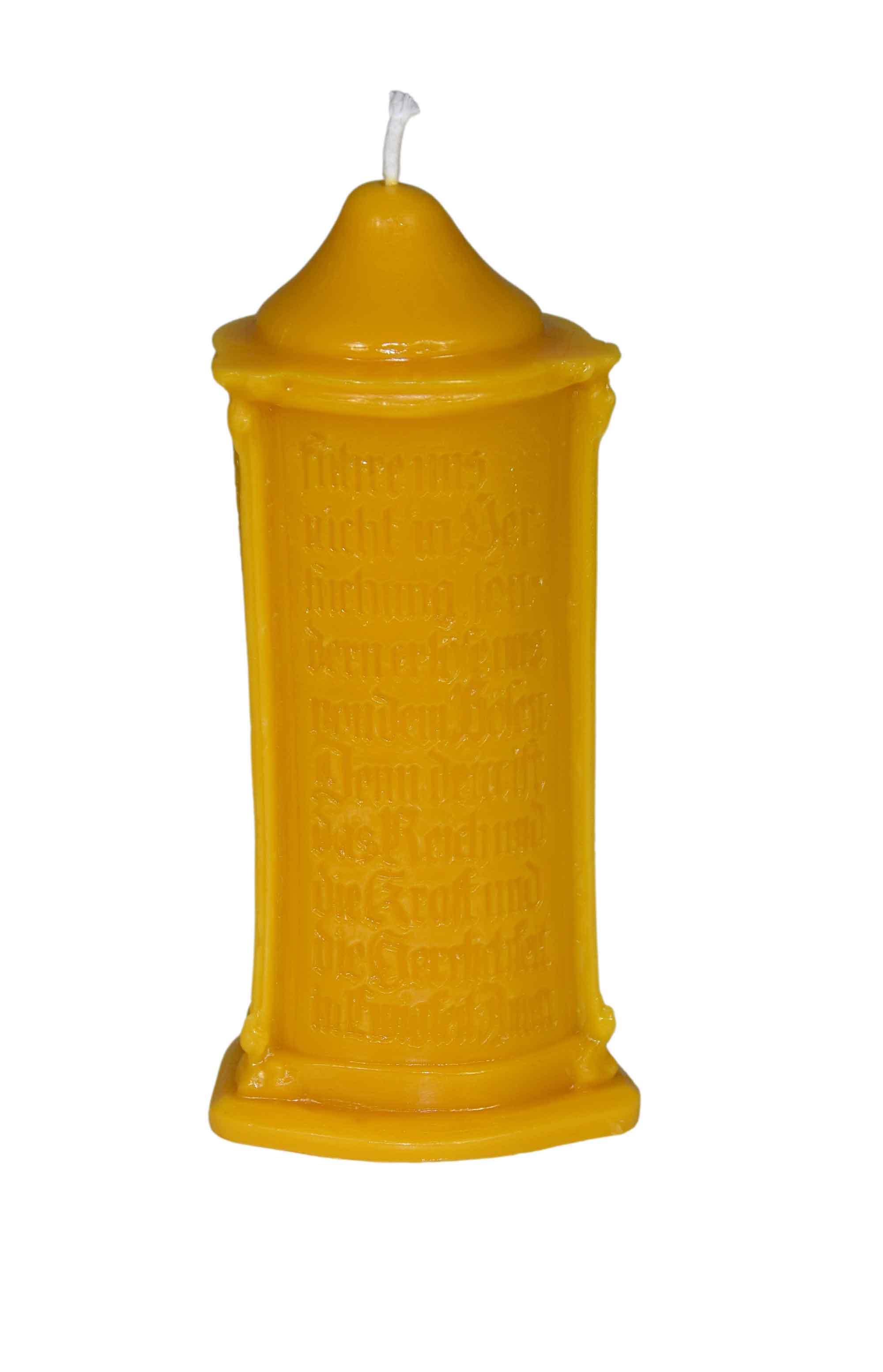 Gießform Kerze "Vater unser ..." Kerzengießform