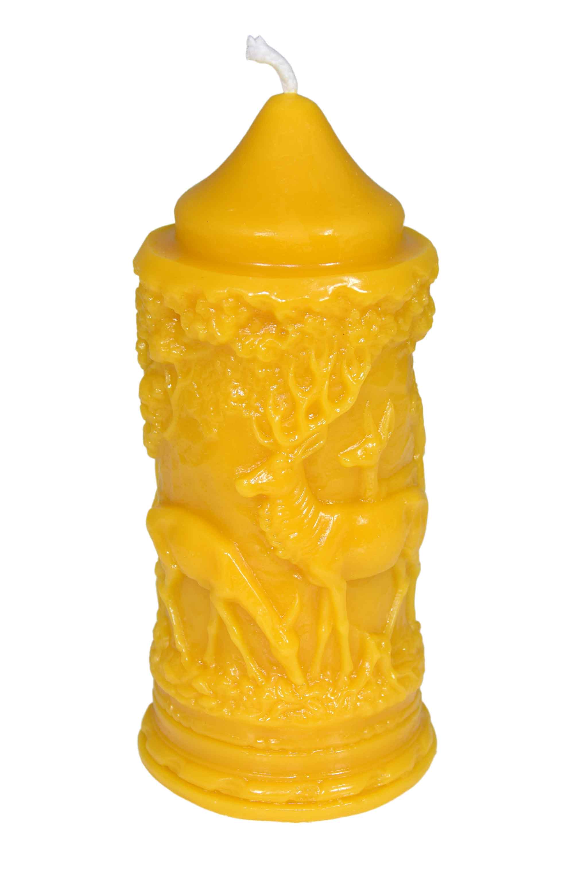 Gießform Zierkerze Rehe