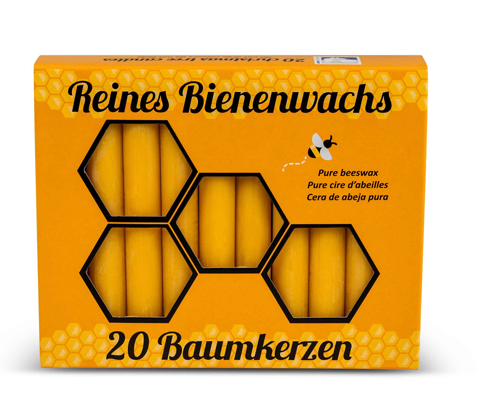 Baum-Kerzen aus Bienenwachs