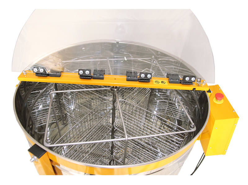 HOBBEE®Orange 4 Waben Selbstwendeschleuder