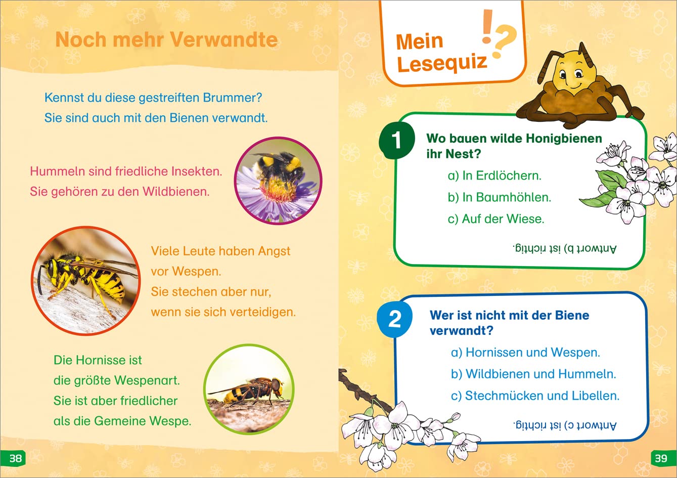 WAS IST WAS Erstes Lesen easy! Wie lebt die Honigbiene?