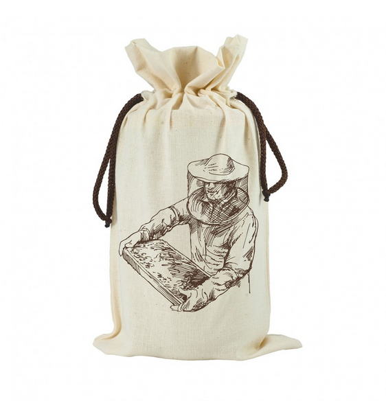 HOBBEE® Honigglasbeutel NATUR "Imker"