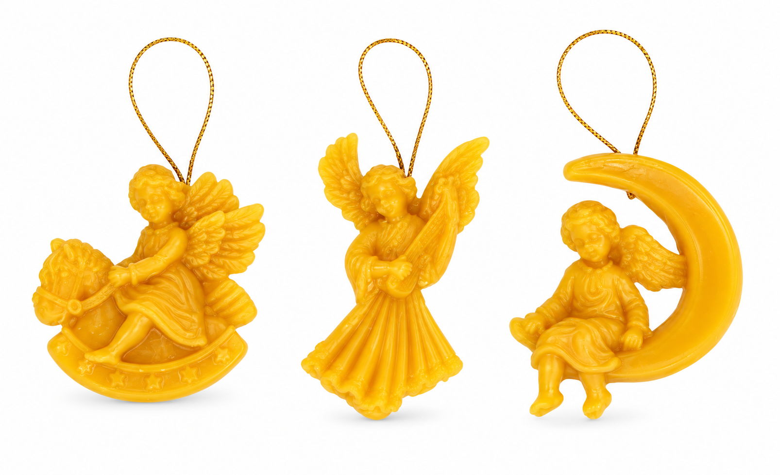 Gießform Baumschmuck 3-er Set