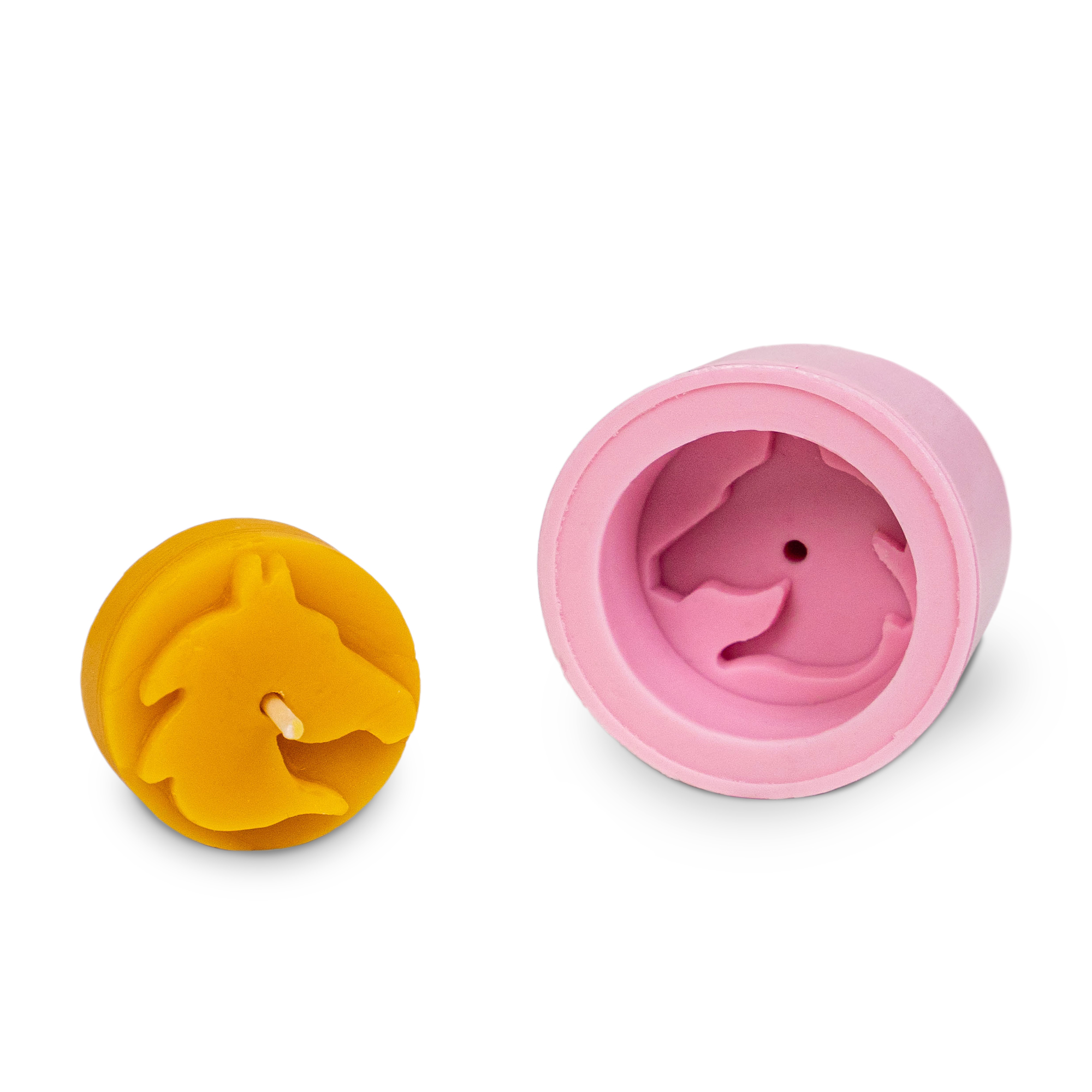 Gießform Teelicht "Pferd"