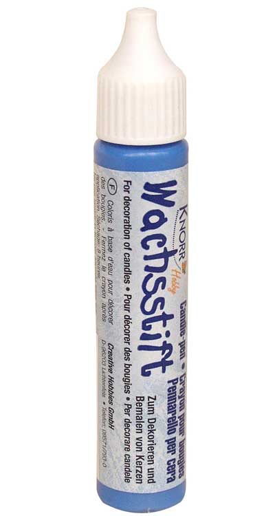 Wachsstift blau