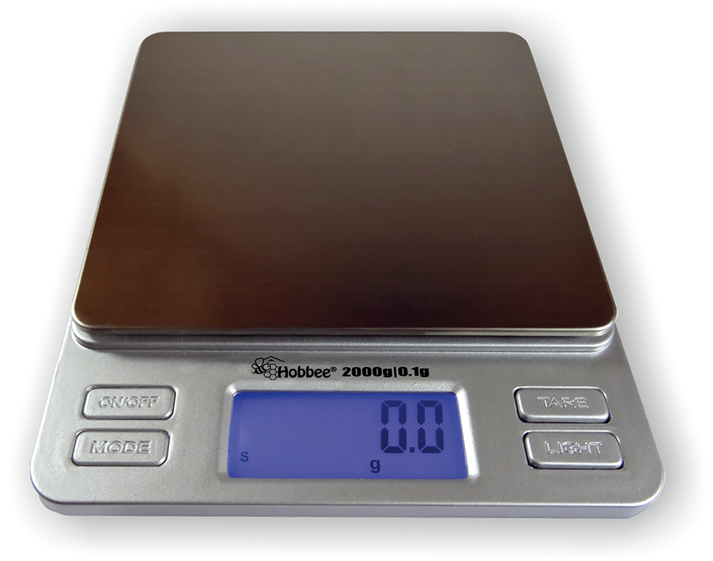 HOBBEE® Honig Flachwaage digital