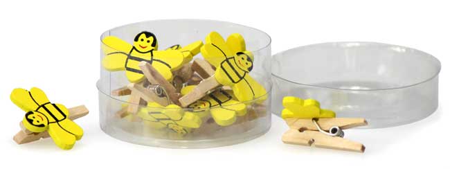 Holz Bienen Klammern