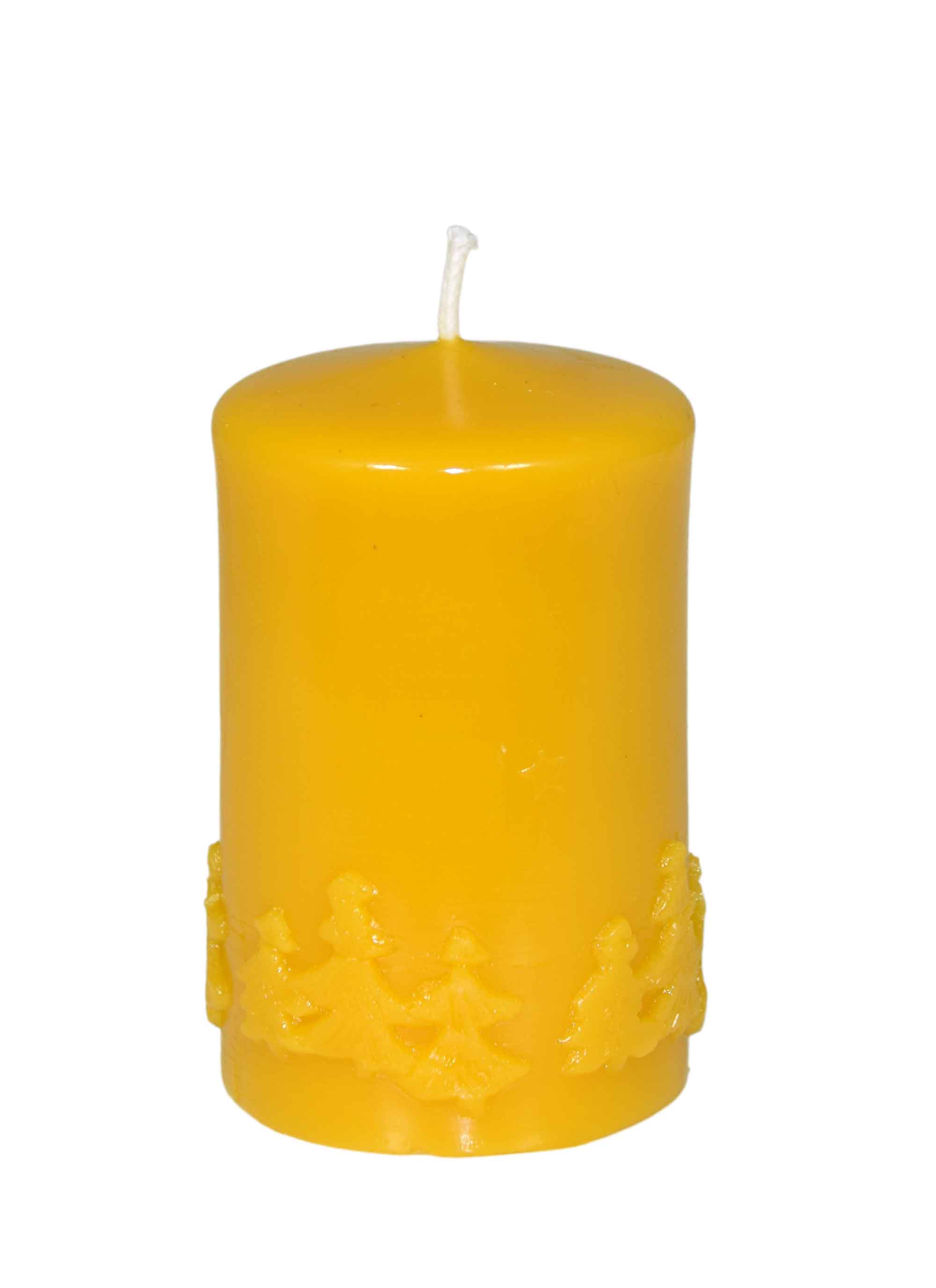 Gießform Stumpen, mit Tannen