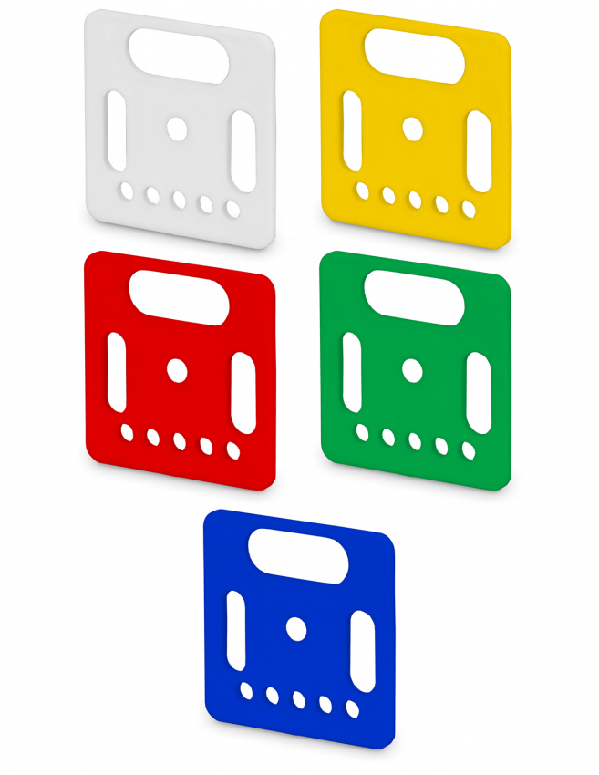 Eckige Fluglochrosette mit Drohnensperre