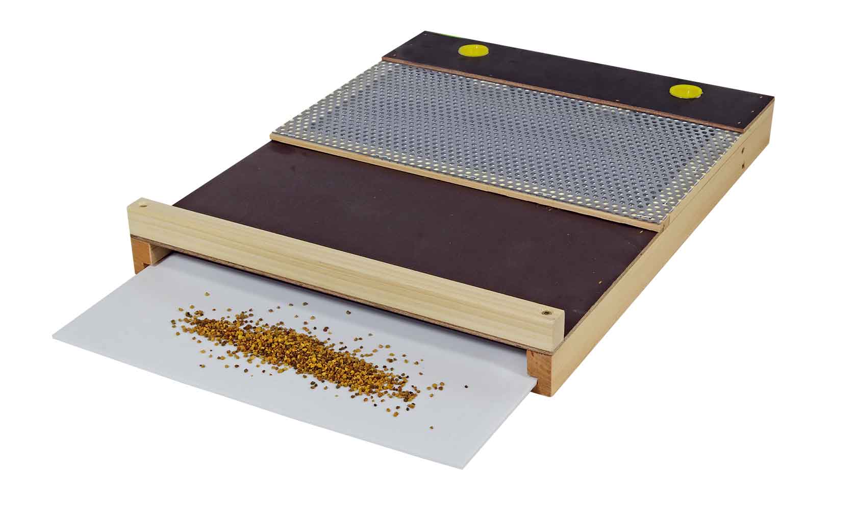 Hölzerne Pollenfalle für Bienenbeute b. Würfel 10 Rahmen Hölzerne Pollenfalle für Bienenbeute b. Würfel 10 Rahmen