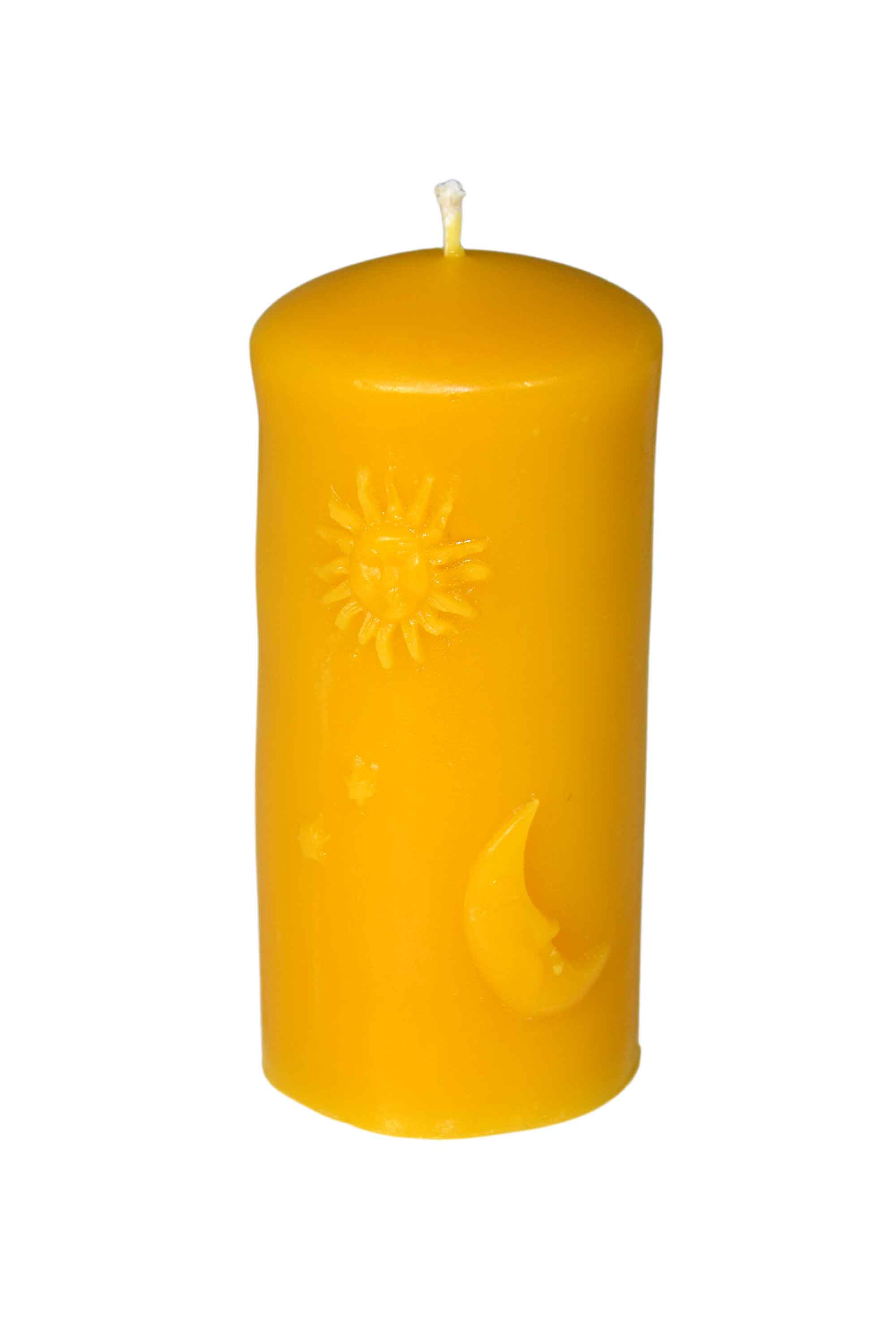 Gießform Kerze Sonne, Mond und Sterne