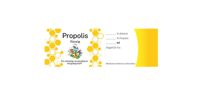 Etiketten Propolis