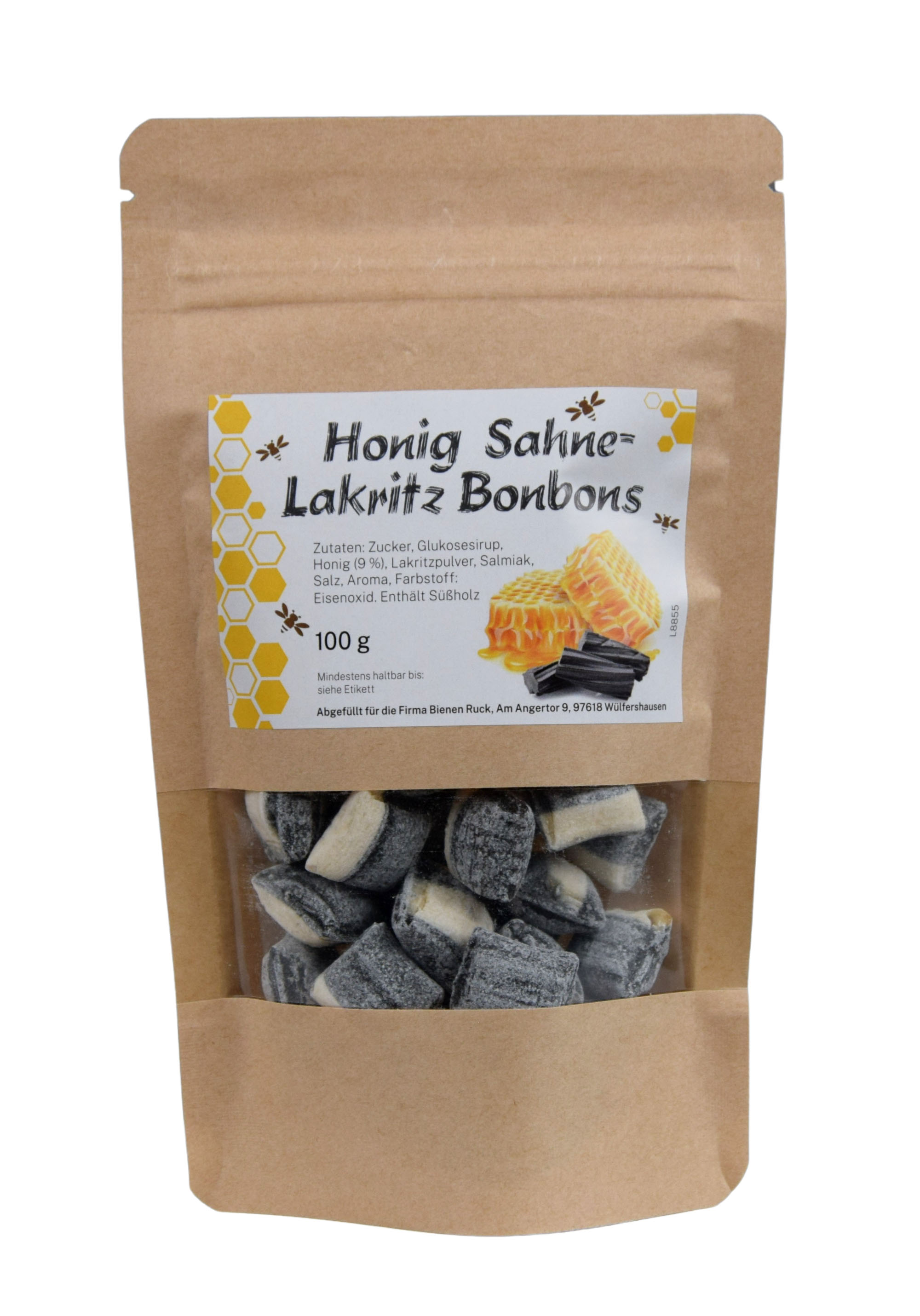 Honig Sahne Lakritz Bonbons