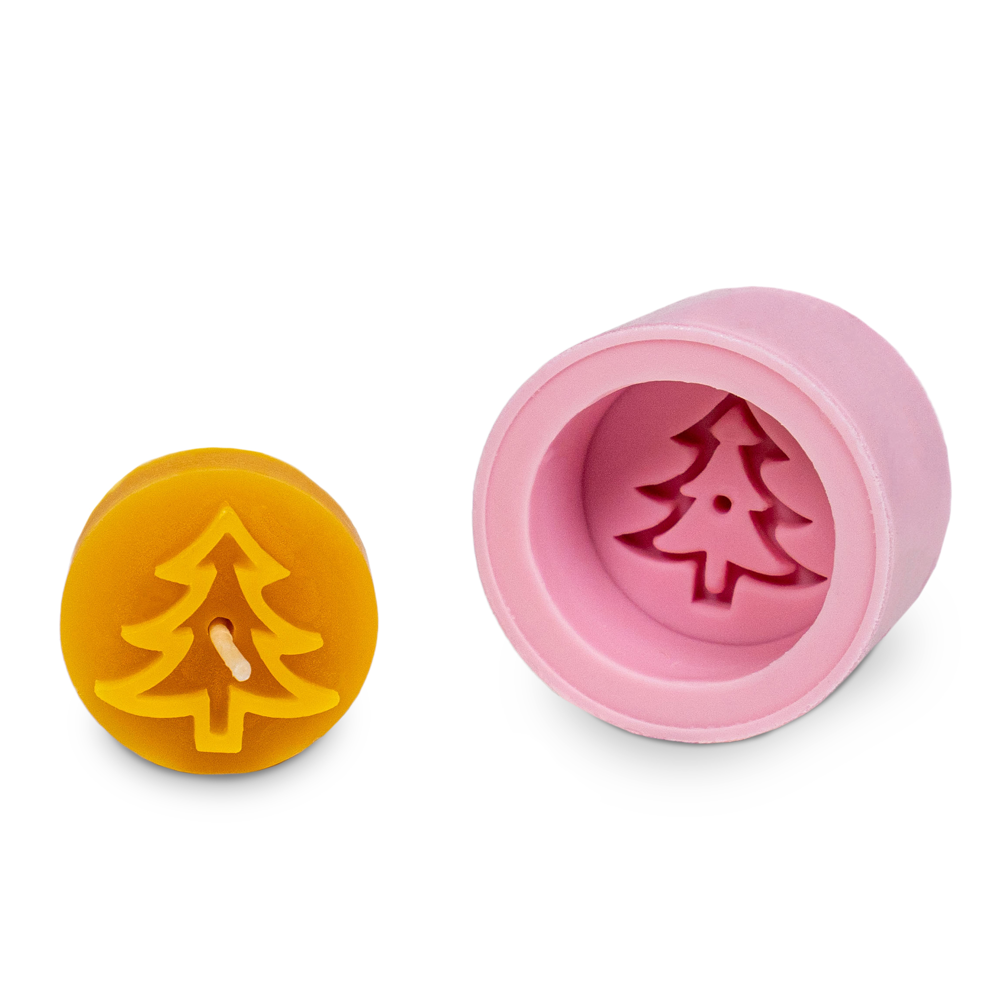 Gießform Teelicht "Tannenbaum"