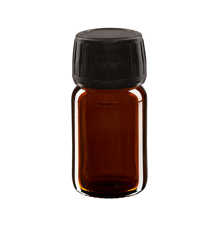 Lichtschutzglas braun