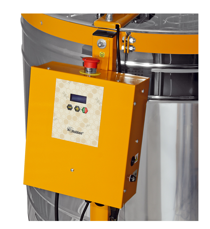 HOBBEE®Orange 4 Waben Selbstwendeschleuder