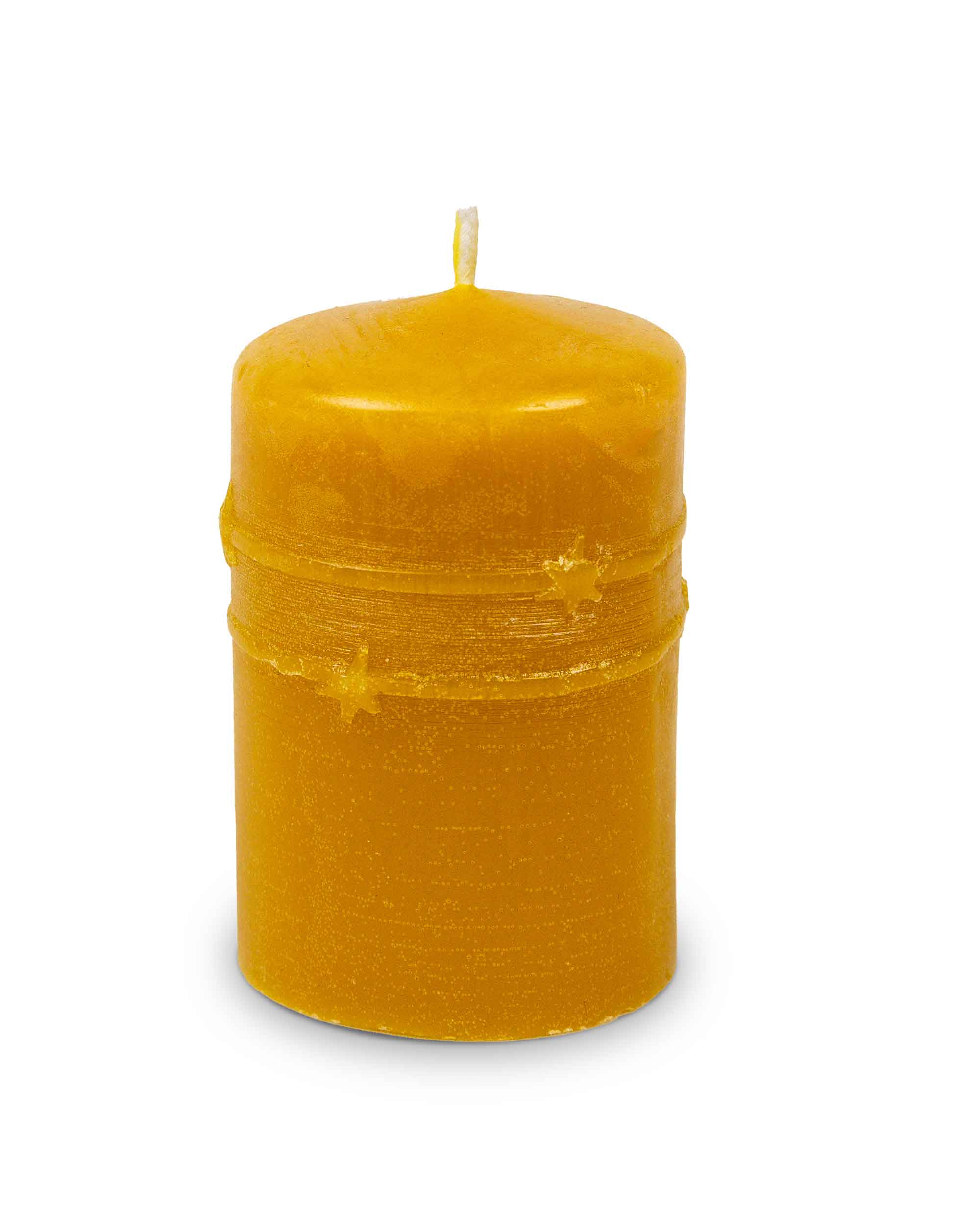 Gießform Stumpen mit Sternen