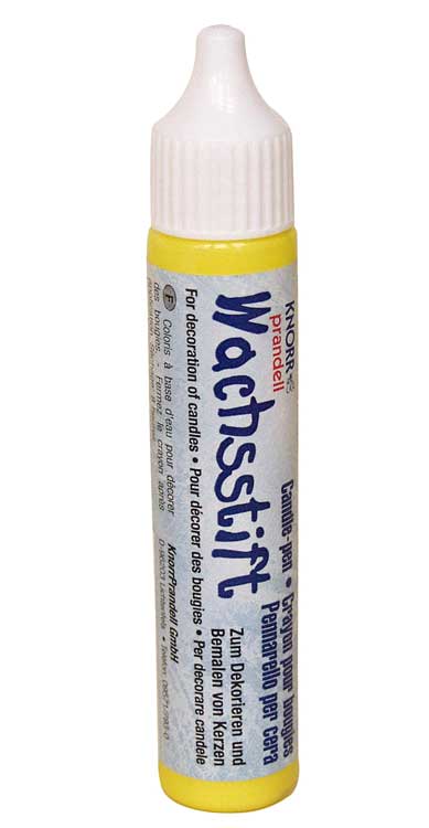 Wachsstift gelb
