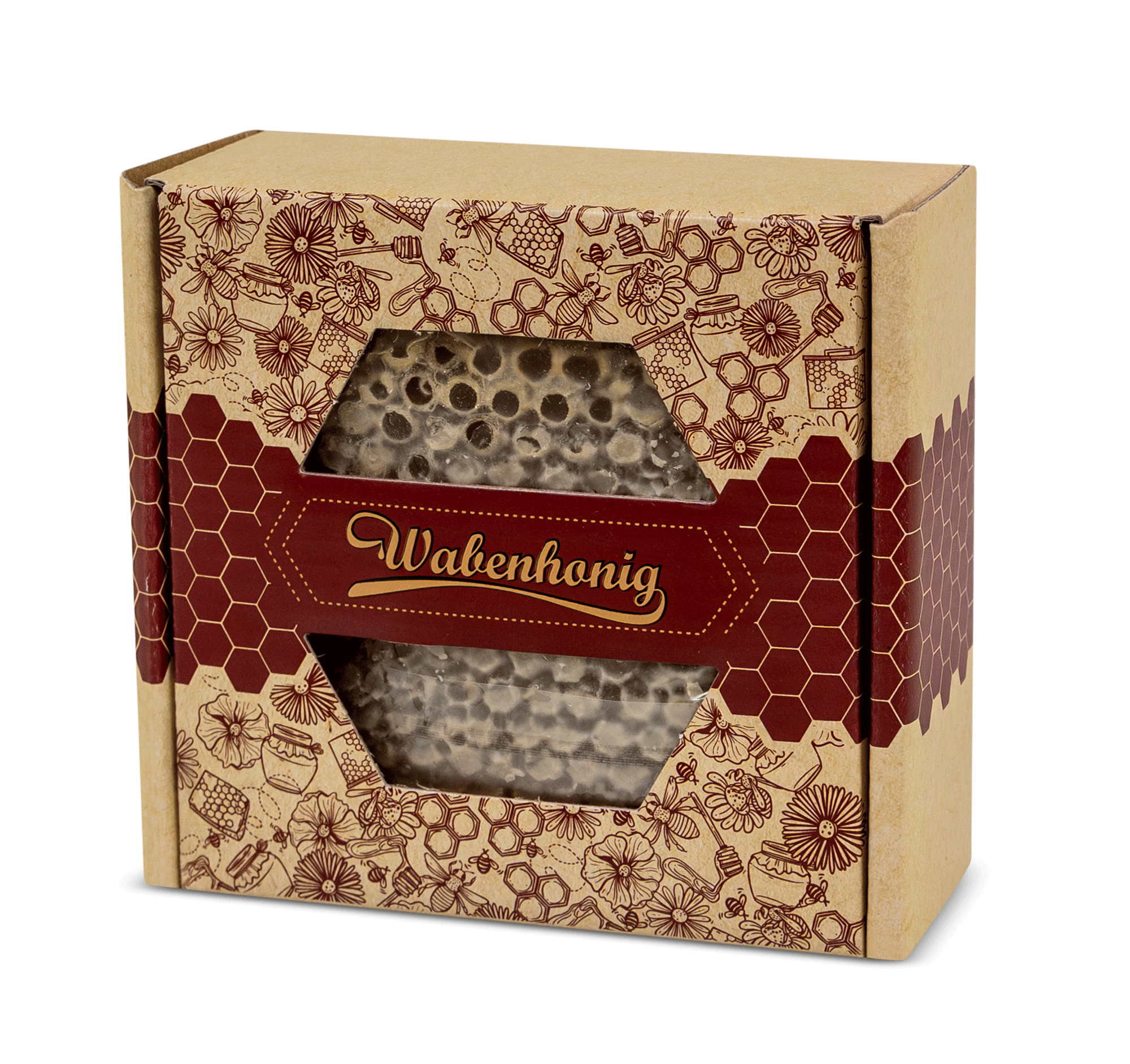 Verpackung für Wabenhonig