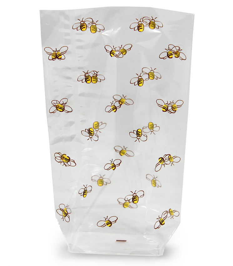 Klarsichtbeutel mit Bienenmotiv klein | 1