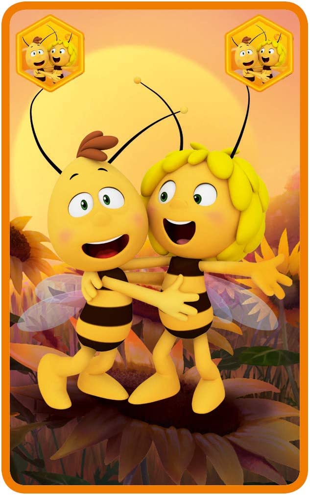 Biene Maja Kartenspiel "schwarze Thekla"