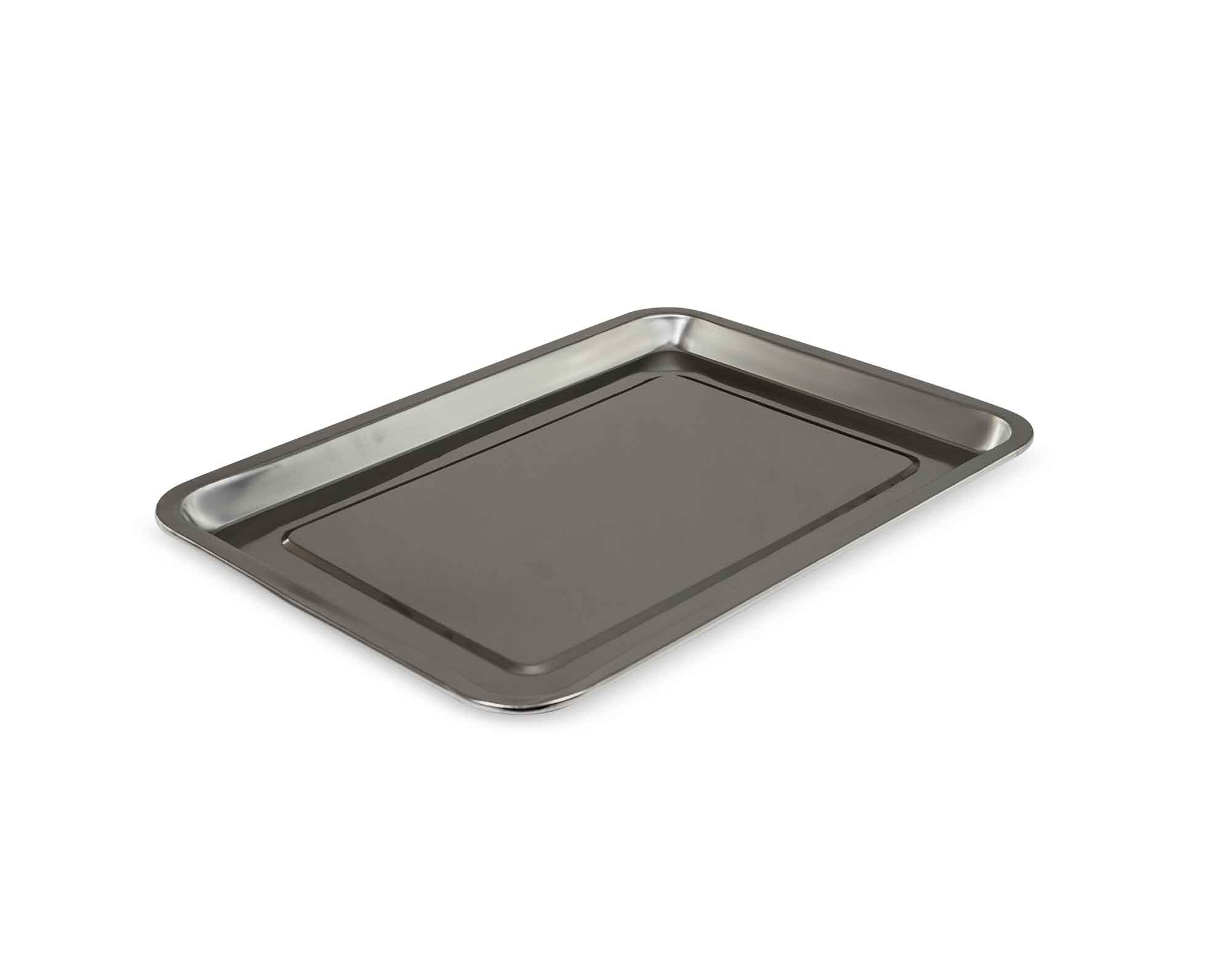 Edelstahl Ablageblech "L"